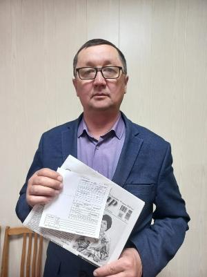 "Һаҡмар" гәзитенә ярты йылға подписка бүләк итте