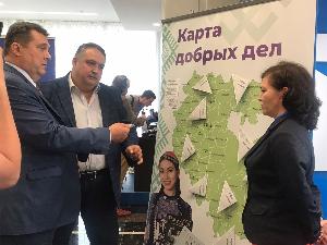 Председатель Союза журналистов России Владимир Соловьев оформил подписку на районную газету "Ышаныч"