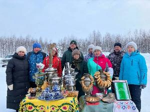 В коллективе редакции любят пить чай из самовара
